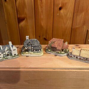 David Winter  The Heart of England series  Bull & Bush, Harvest Barn Blask Friar